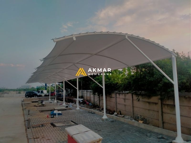 Tenda membran parkiran