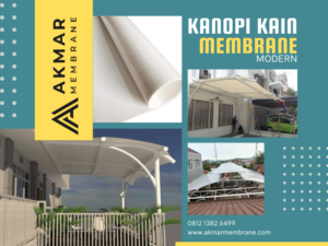 Kanopi kain membran modern