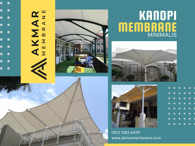 Kanopi Membran Solusi tepat untuk bangunan anda