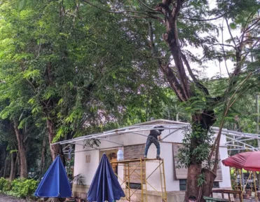 Ganti Kain Atap Membran