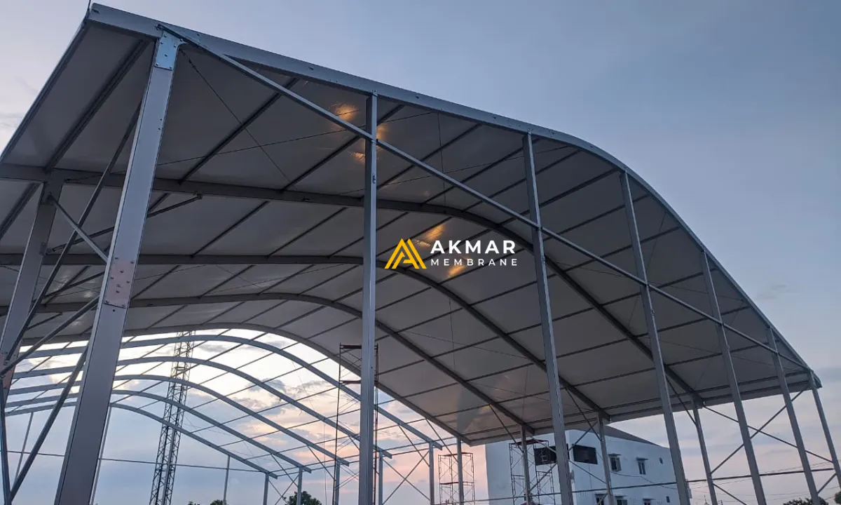 Konstruksi Kanopi Membran